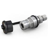 Stainless steel hydrogen receptacle for buses and trucks