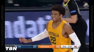 Patty mills, matisse thybulle star as boomers warm up for tokyo with win over argentina. Matisse Thybulle Shines For Australia In Exhibition Game Vs Team Usa 2021 Tokyo Olympics Youtube