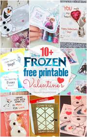 There's also a free printable envelope template at the bottom of the page, so that you can make an envelope that's the perfect size for your card. 10 Free Disney Frozen Printable Valentines Mom Endeavors
