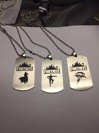 New Never Used Fortnite Dog Tag Necklace 5 Each Loot Llama Or Glider Guy Or Floss Guy I Have Several Of Boy Birthday Parties Dog Tag Necklace Boy Birthday