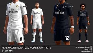 As we already told you, the local clothing goes in white and turquoise. Real Madrid Eventual 2018 19 Kits Pes 2013 Patch Pes New Patch Pro Evolution Soccer