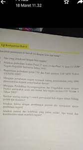 Jelaskan fungsi dari membran sel jawab : Uji Kompetensi 6 Ppkn Hal 184 Kelas 9 Ok Brainly Co Id