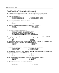 Buku mandiri fisika sma kelas 11 xi k13 soal jawaban kurtilas. Soal Fisika Kelas 7 Bab 1 Jawabanku Id