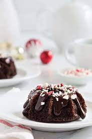 Featured in top dessert recipes of 2020. Chocolate Peppermint Mini Bundt Cakes My Baking Addiction