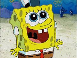 Share the best gifs now >>>. Spongebob Excited Face Gif