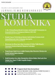 Maybe you would like to learn more about one of these? Pengembangan Model Literasi Melalui Dongeng Dalam Memotivasi Membaca Dan Menulis Berbasis Bahasa Indonesia Studia Komunika Jurnal Ilmu Komunikasi