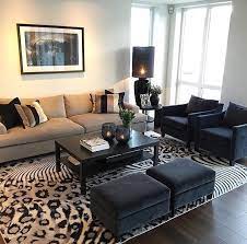 I Like The Leopard Print Rug Maybe With Red Furniture Furniture Design Living Room Living Room Designs Living Room Red