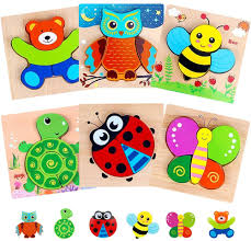Editors of consumer guide jigsaw puzzles are al. Buy Niyikow Wooden Toddler Puzzles Toy Gift Set 6 Pack Animal Puzzles For Toddlers Kids 1 3 Years Old Learning Educational 6 Animal Shape Jigsaw Online In Turkey B08bylyzhc