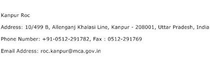 Hi, to trace a number on texting on your phone is a bit of headache, prepaid numbers are not registered to it`s owner so if the number is a. Kanpur Roc Address Contact Number Of Kanpur Roc