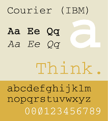 All capital letters fonts are awesome to mix with lowercase fonts. Courier Typeface Wikipedia