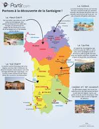 Carte sardaigne grande carte avec la taille des villes, les routes et les autoroutes. Langt Har 2016 La Sardaigne Carte