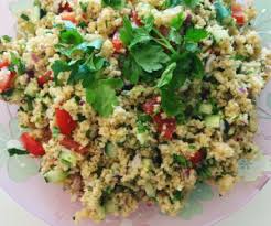 Levi roots teaches jamie oliver how to make jerk chicken. Couscous Salat