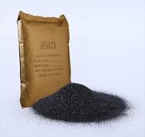 Sparkling Precision Cut Black Glitter Powder