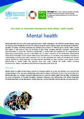 Check spelling or type a new query. Mental Health Fact Sheet On Sustainable Development Goals Sdgs Health Targets