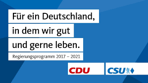 Markus söder und armin laschet beraten über letzte details des wahlprogramms der union für die bundestagswahl 2021. Regierungsprogramm 2017 2021 Christlich Demokratische Union Deutschlands