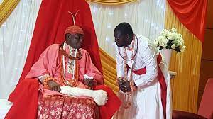 The person that has the right to pronounce the transition of the olu of warri, whenever that we pray for god's comfort for his wife, family and loved ones. See Photos From The Welcome Party For Olu Of Warri In London Welcome To Seyi S Tales