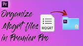 Also check if ae and premiere pro versions are the same. Where Is The Essential Graphics Folder Premiere Pro Tutorial For Motion Graphics Template Youtube