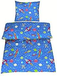 Fur Den Kleinen Astronaut Kinderbettwasche Bettwasche Kinder 135x200 Cm Baumwolle Jungen Weltraum Blau Rot Grun Welt Bettwasche Kinder Bettwasche Set Weltraum