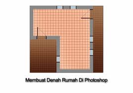 Cara Membuat Denah Rumah Di Photoshop Photoshop Denah Rumah Rumah