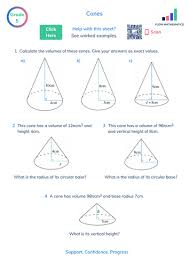 How do you calculate the surface area of a cone? Volume And Surface Area Of A Cone Teaching Resources