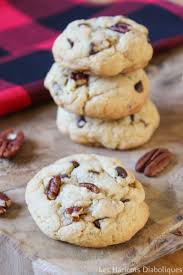 Cookies A L Erable Et Aux Noix De Pecan Cookies Recette Cookies Et Biscuits Cookies Moelleux