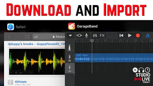 How To Download And Import Audio Files In Garageband Ios Youtube