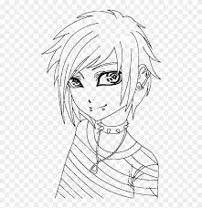 There's no doubt that coloring pages for adults is a great relaxation method. Cute Anime Guys Coloring Pages 4 By Christopher Anime Boy Coloring Page Clipart 850885 Pikpng