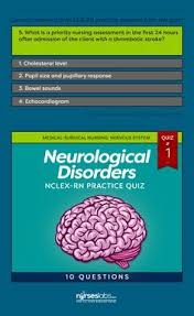 Quiz 1 Neurological Disorders Nclex Rn Practice Quiz 10 Questions Nclex Neurological Disorders Medical Surgical Nursing