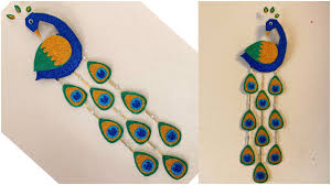 I have gathered 15 diy projects and ideas to inspire. Diy Peacock Wall Hanging Peacock Wall Decor Using Glitter Foam Sheets Glitter Foam Sheet Crafts Youtube