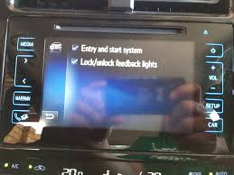Remote lock light & horn feedback; 2016 Prius Door Auto Lock Priuschat