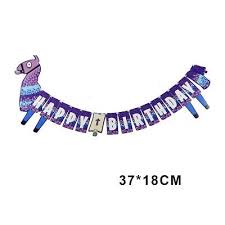 Fortnite is a sandbox survival video game developed by epic games and people can fly. Llama Happy Birthday Banner With Ribbon Fortnite Uk Seller 1st Class Delivery Ebay