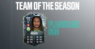 Please report a comment in the next cases: How To Complete Tots Flashback Mbabu Sbc In Fifa 21 Ultimate Team Dot Esports