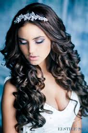 This is more important for curly hair as the hair dont always stay sleek down without products. 22 New Wedding Hairstyles To Try Quinceanera Hairstyles Quince Hairstyles Wedding Hairstyles For Long Hair