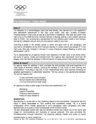 Results in principal competitions in 2020. Fillable Online Tia Hellebaut Case Study Fax Email Print Pdffiller