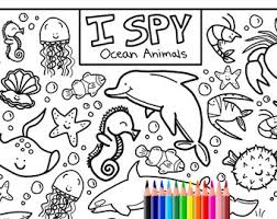 Meet the incredible animals that have inspired legends of sea monsters throughout the ages. Ocean Coloring Pages Etsy