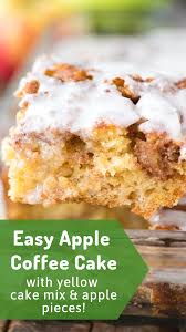 Easy Apple Coffee Cake Coffee Cake Recipes Easy Coffee Cake Easy Coffee Cake Recipes