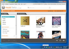 Firstly, this web application is mostly just a wrapper for the websites of both services. Desktop Google Music Player Listen To Your Favorite Music Tracks