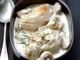 Blanc De Poulet A La Normande Recettes Recette Poulet A La Normande Recettes De Cuisine Blanc De Poulet