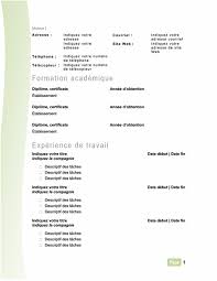 A cv, short form of curriculum vitae, is similar to a resume. Telecharger Le Modele Environ Modele De Cv Simple