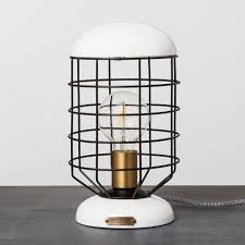 Cage Table Lamp White Hearth Hand With Magnolia Target Cage Table Lamp Cage Table Table Lamp