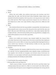Kemunduran, kemerosotan, penurunan, dan sebagainya (tentang mutu, moral, pangkat, dan sebagainya). Degradasi Moral Etika Dan Norma