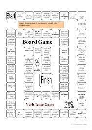 Verb Tense Game Verb Tenses English Grammar Games Teaching Verbs