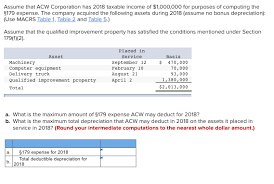 Solved Table 1 Macrs Half Year Convention Depreciation Ra Chegg Com