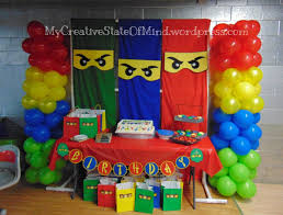 Lego Ninjago Birthday Backdrop Lego Ninjago Birthday Ninjago Birthday Party Lego Ninjago Party