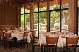 The dining room was made of native stone and oregon pine. Group Catering Dining Grand Canyon Lodges Hotels