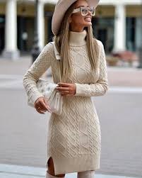 Urun Kodu Elb3035 Bogazli Orgu Triko Elbise Xs 34 S 36 M 38 L 40 Standart 99 90 5 Renk Siparis I Moda Stilleri Moda Kiyafetler Klas Elbiseler
