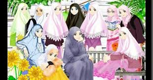 Download now hijab cantik animasi gambar islami. Kartun Muslimah Foto Cewek2 Cantik Lucu Berhijab Kartun Hijabfest