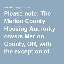 Marion County Housing Authority In Oregon Marion County County Author