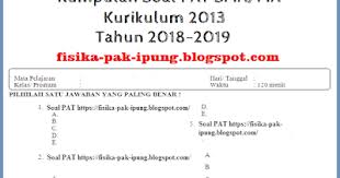 Check spelling or type a new query. Contoh Soal Fisika Kelas Xi Semester 2 Beserta Pembahasannya Ilmu Soal