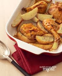 Casserole De Poulet Et De Pommes De Terre Au Four Qu Est Ce Qui Mijote De Kraft Recipe One Pan Chicken Recipes Chicken Potato Bake